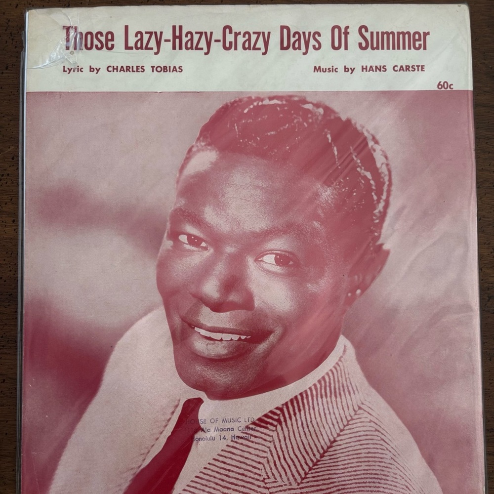 Vintage Sheet music